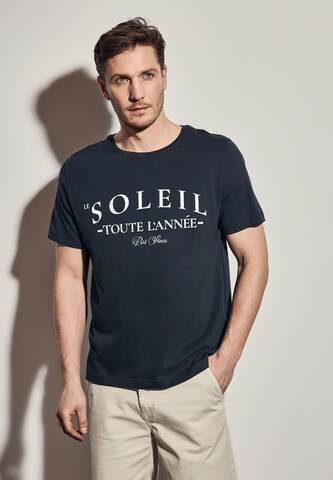 Street One MEN Shirt in Blue: front