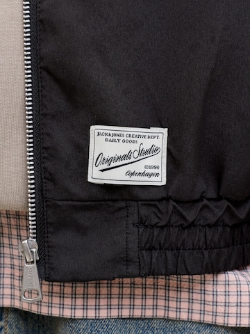 JACK & JONES Between-Season Jacket 'Cassis' in Black