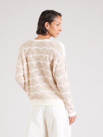 Pull-over 'AJOUMISSOF' BONOBO en beige