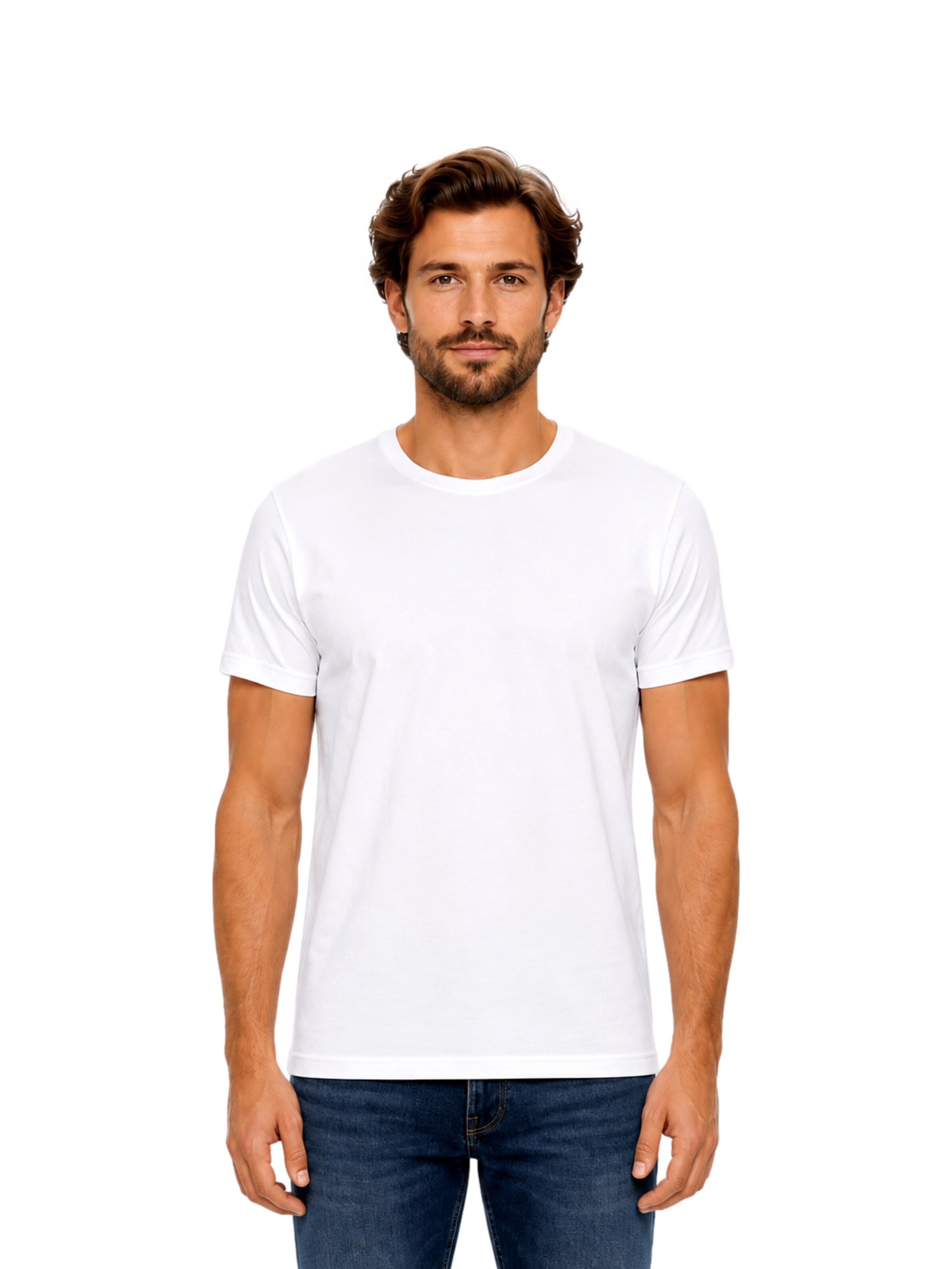Emporio Armani Shirt in White: front