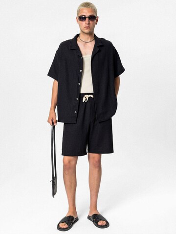 Regular Chemise 'Salvia' VAMOS CLO en noir