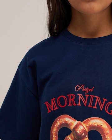WE Fashion - Camiseta en azul