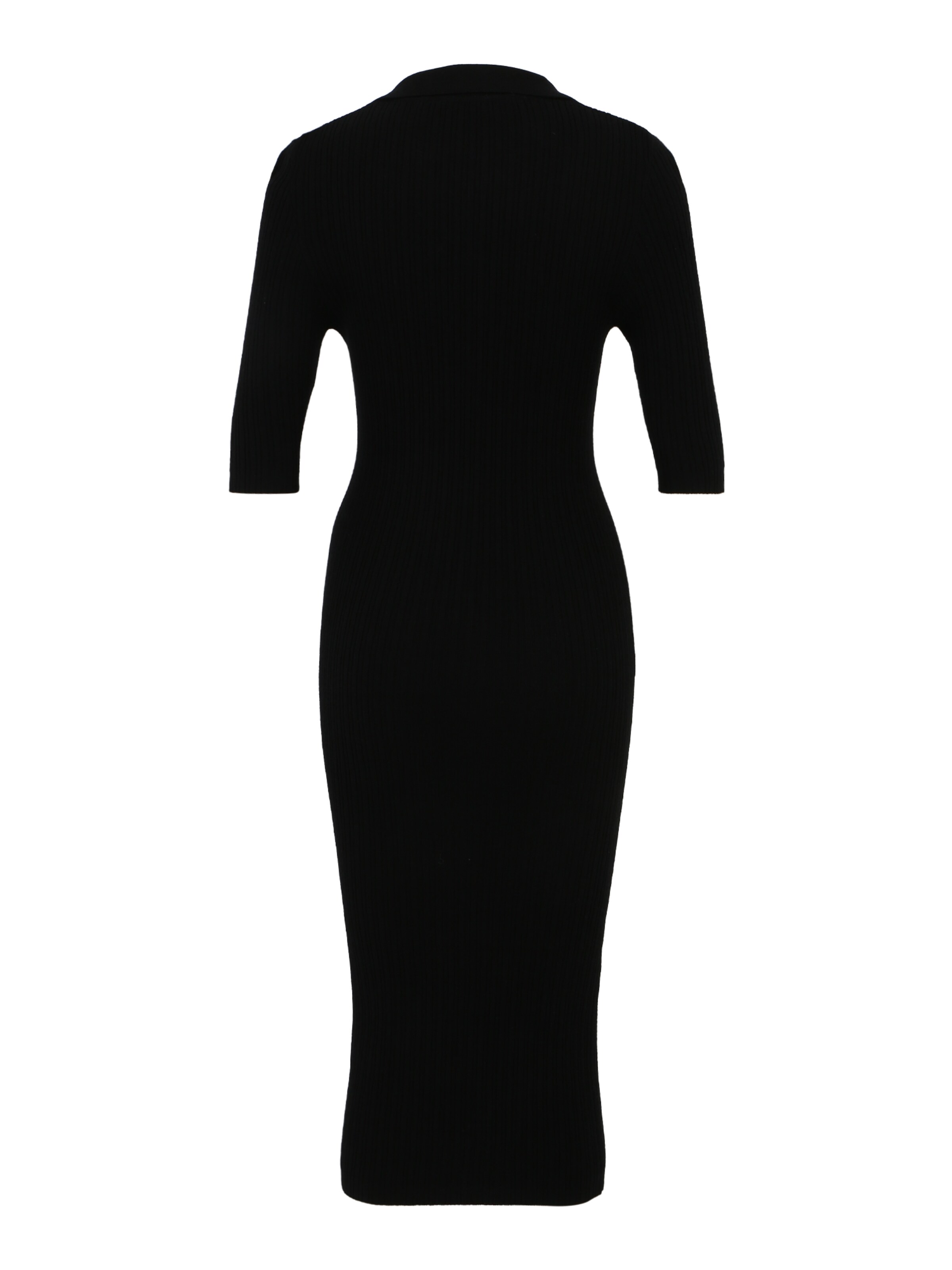 Rochie tricotat de la Vero Moda Maternity pe negru