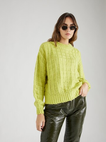 FRNCH PARIS Sweater 'CHJARA' in Yellow: front