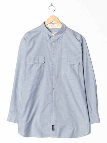 Woolrich Button Up Shirt in XXL/XXXL in Grey: front