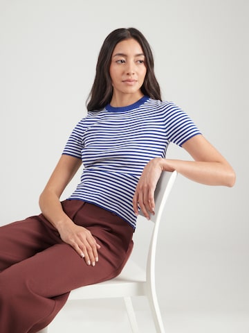 T-shirt & Other Stories en bleu : devant