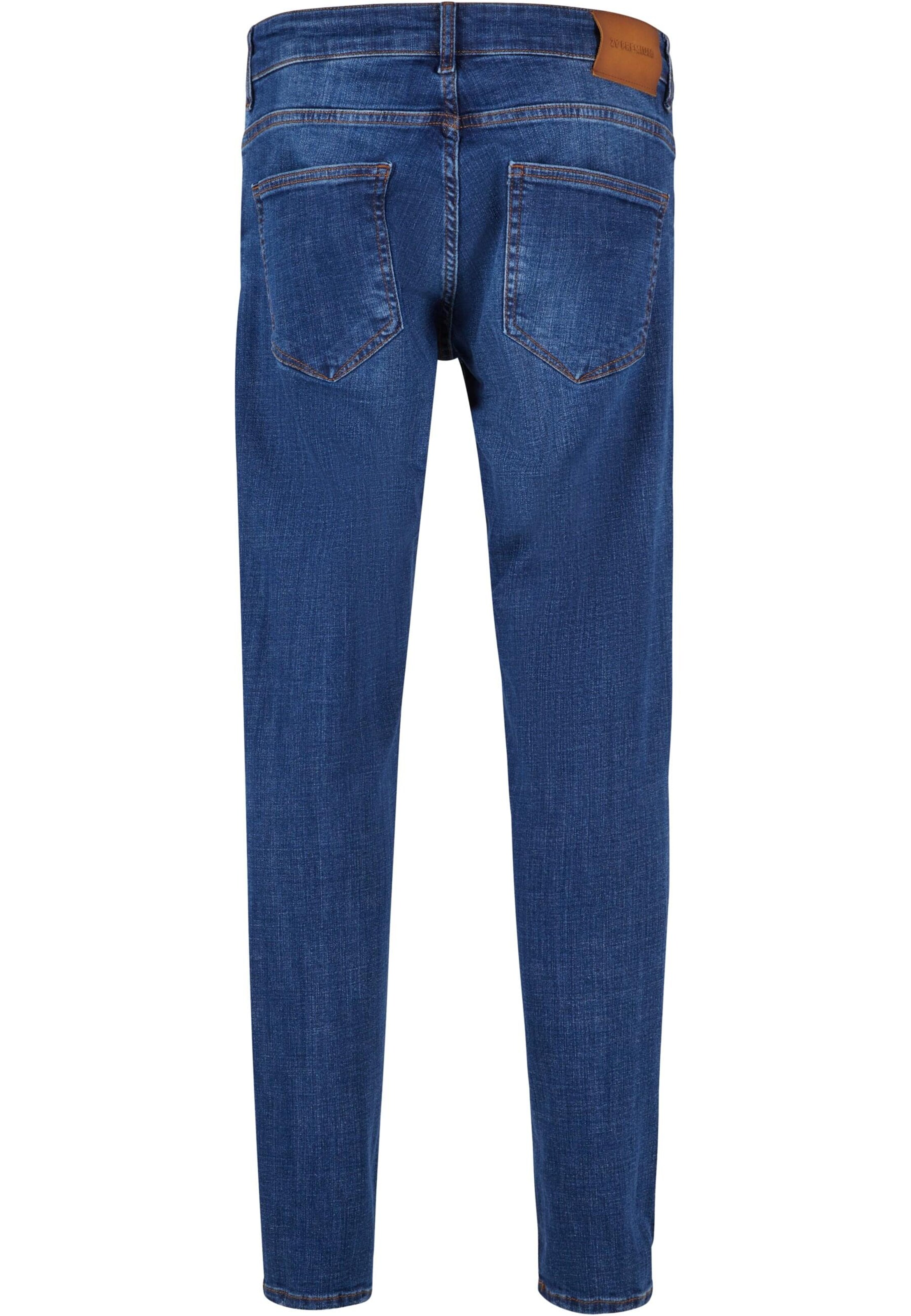 2Y Premium Tapered Jeans in Blue