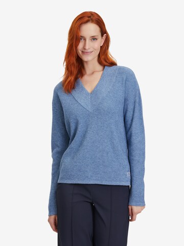 Pull-over Betty Barclay en bleu : devant