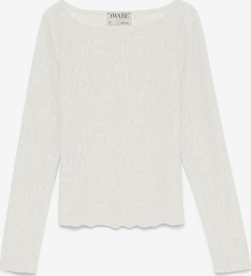 VERO MODA - Top en blanco: frente