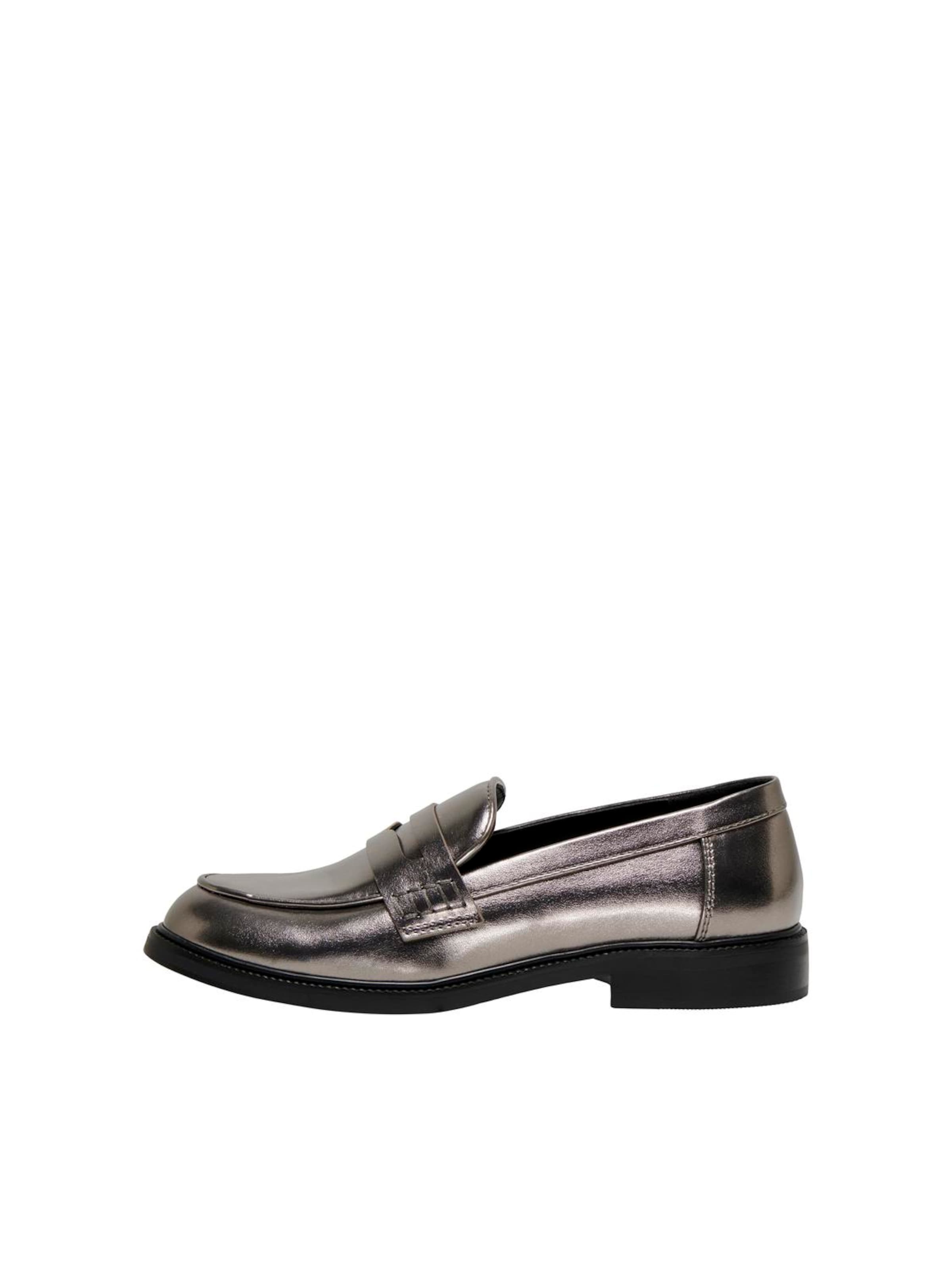 ONLY Classic Flats 'ONLLux' in Grey: front