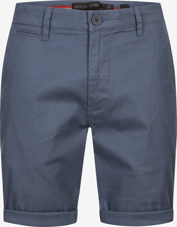 INDICODE JEANS Chino 'Bonn' in Blauw: voorkant