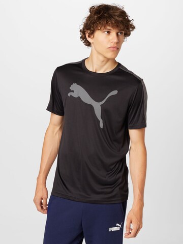 PUMA Performance Shirt in Black: front