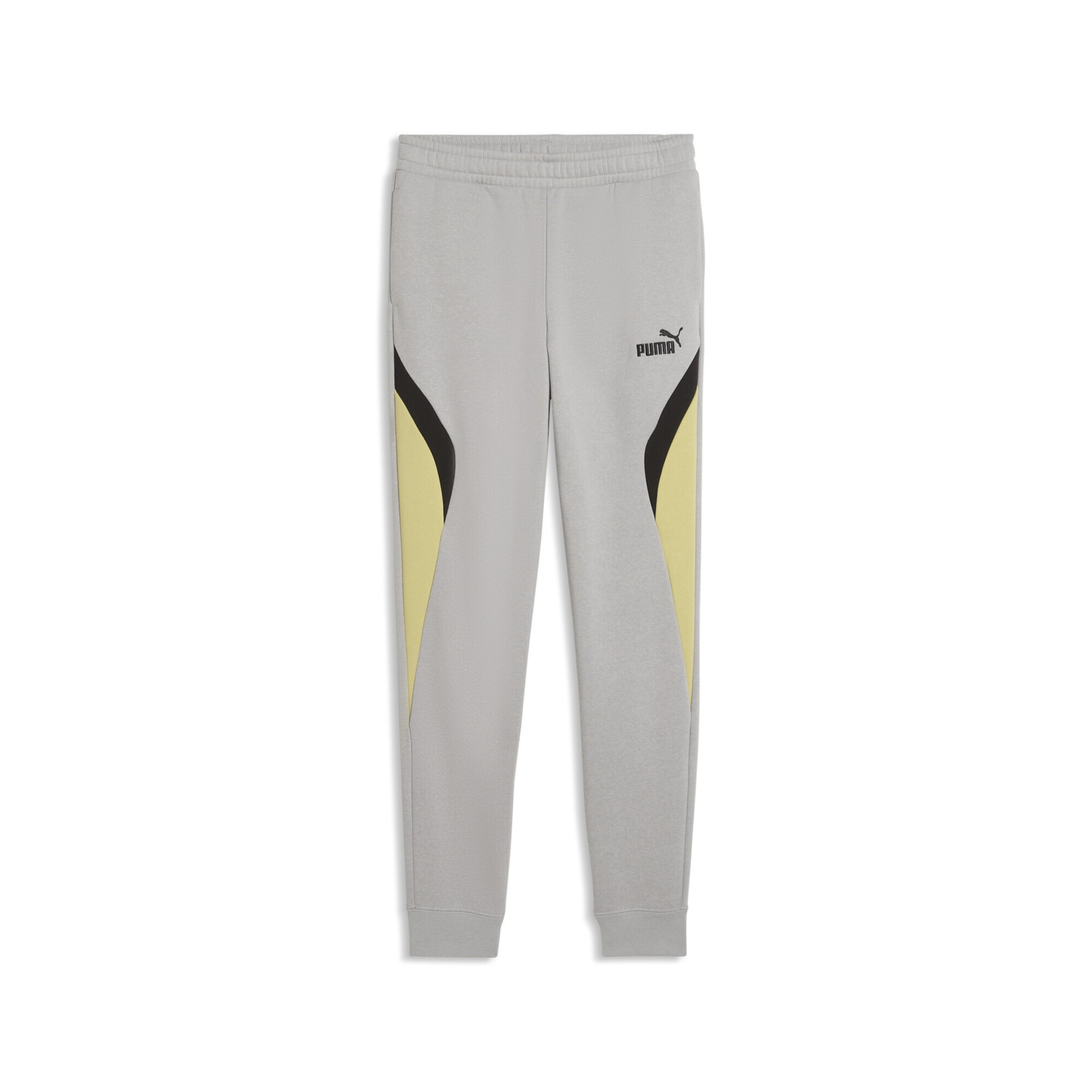 Effilé Pantalon de sport PUMA en gris : devant