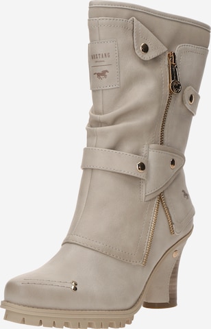 MUSTANG Cowboy boot in Cream ABOUT YOU