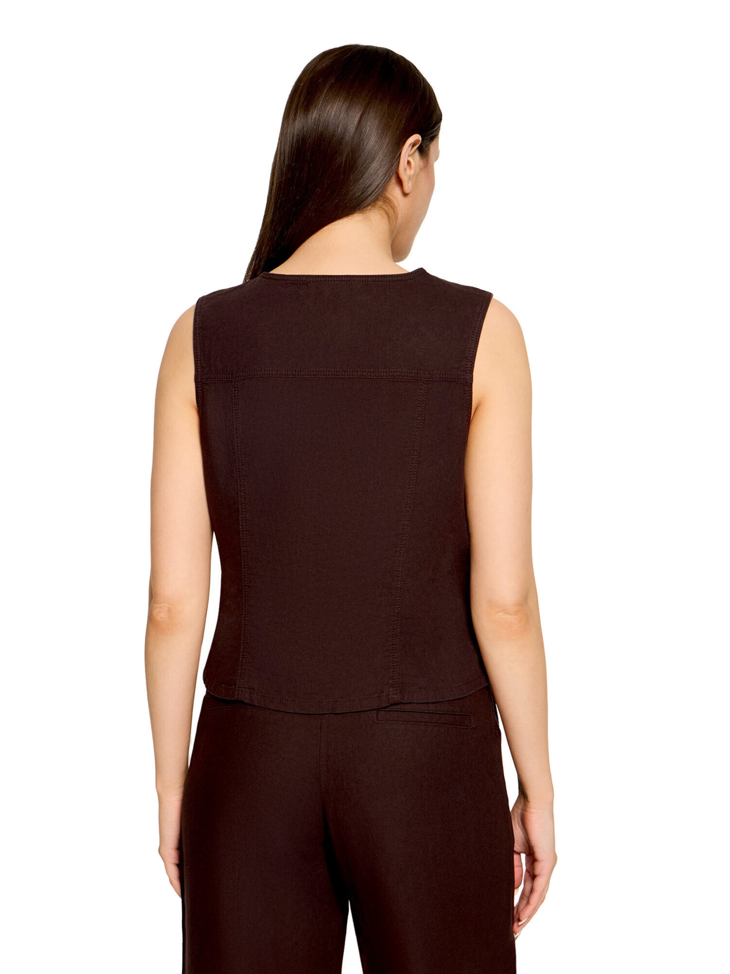 Cartoon Bodywarmer in Bruin