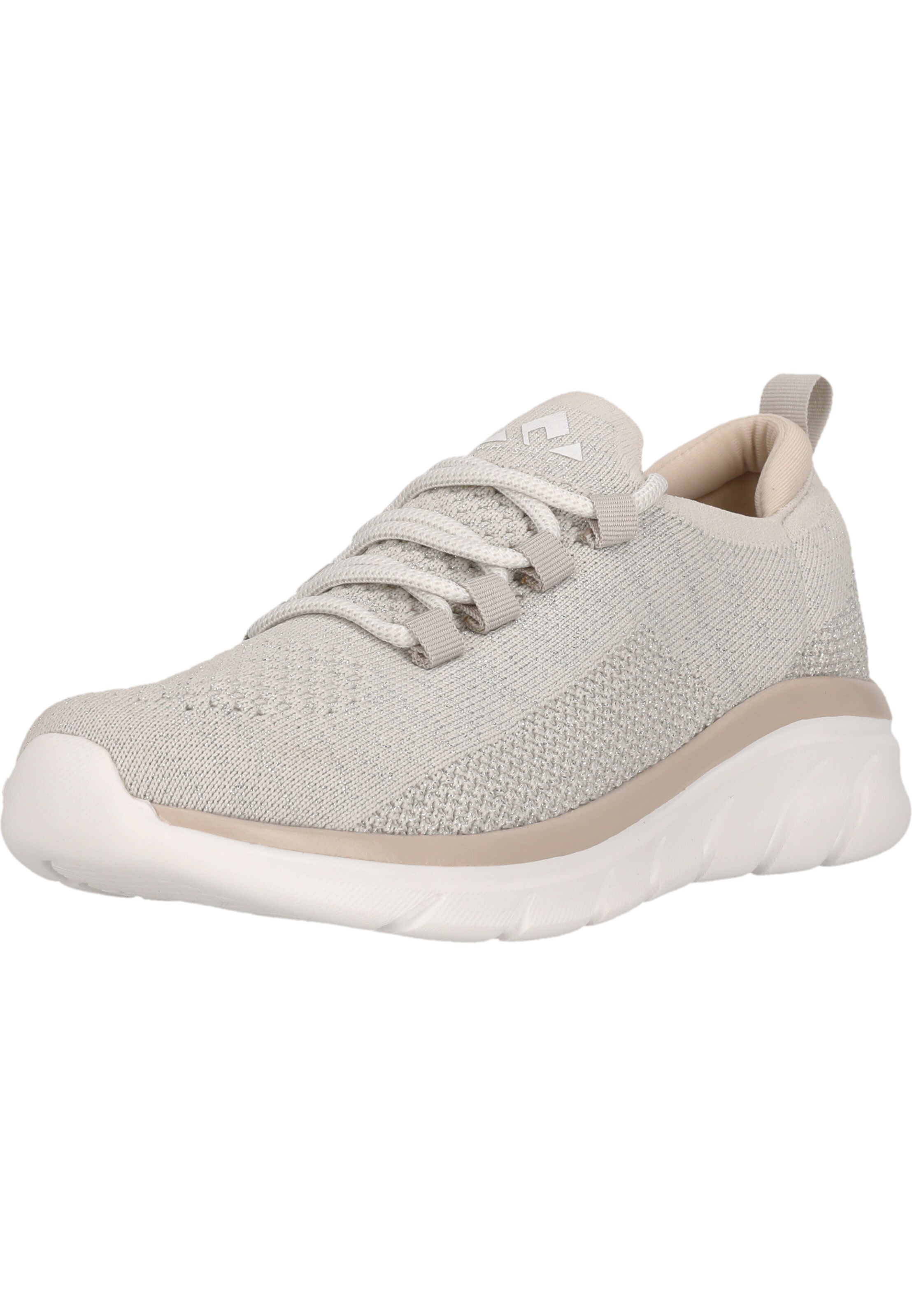 Whistler Platform trainers 'Zephyrine' in Beige: front