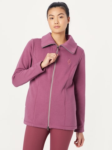 SKECHERS Zip-Up Hoodie 'Gosnuggle Venture' in Purple: front