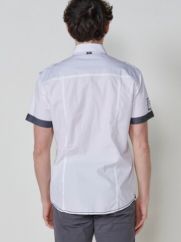 KOROSHI Regular Fit Skjorte i hvid