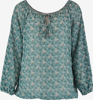 Hailys Blouse 'Cara' in Blauw: voorkant