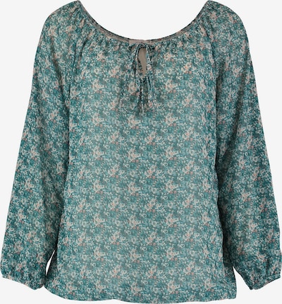Hailys Blouse 'Cara' in Beige / Turquoise / Petrol / Dusky pink, Item view