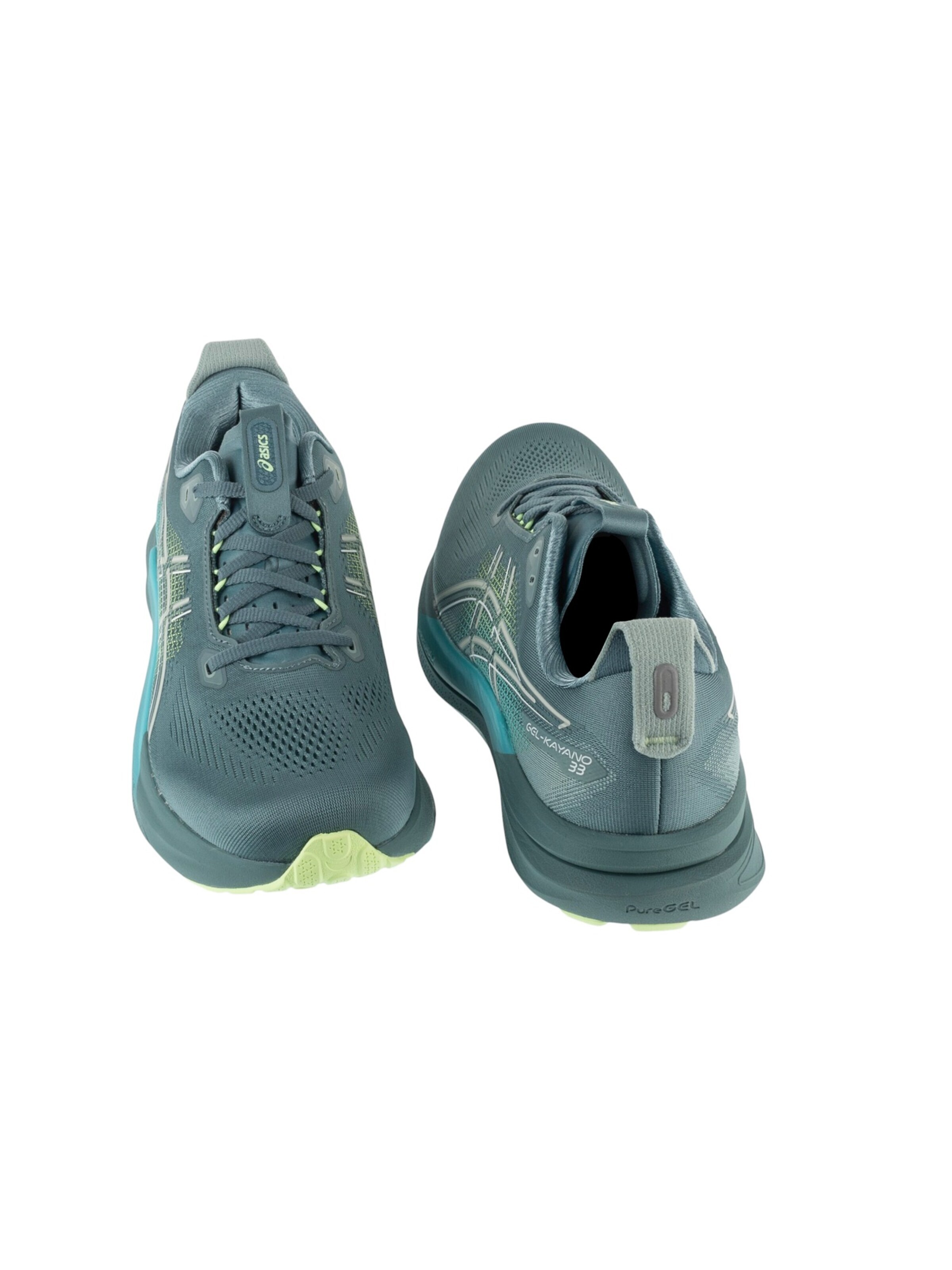 ASICS - Sapatilha de corrida 'Gel-Kayano 33' em verde