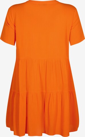 Robe 'WISMA' Zizzi en orange