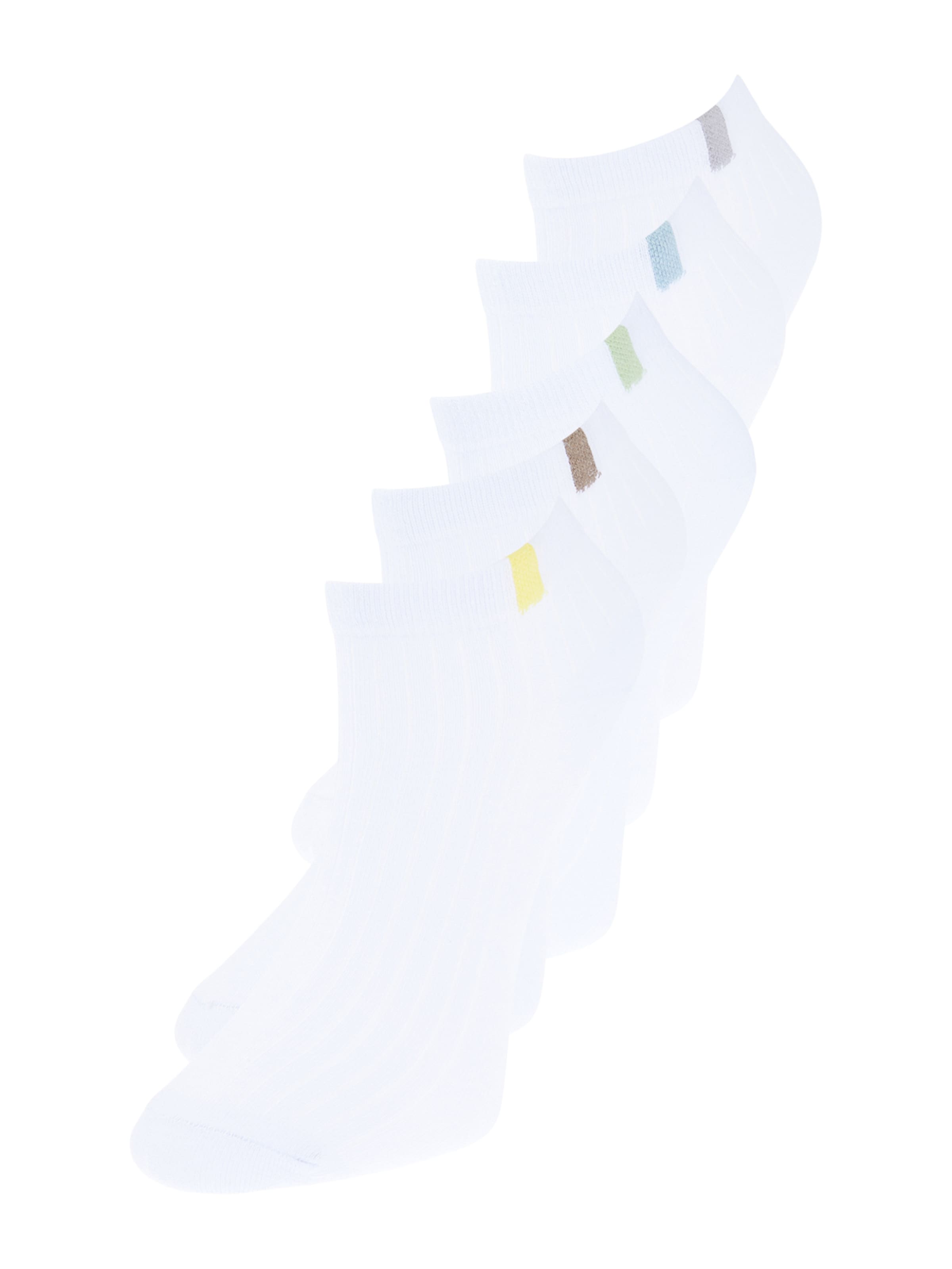 Trendyol Носки в Пастельно-синий / Желтый / Мятный / Белый, Обзор товара