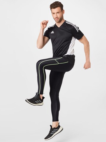 MIZUNO Skinny Urheiluhousut värissä musta