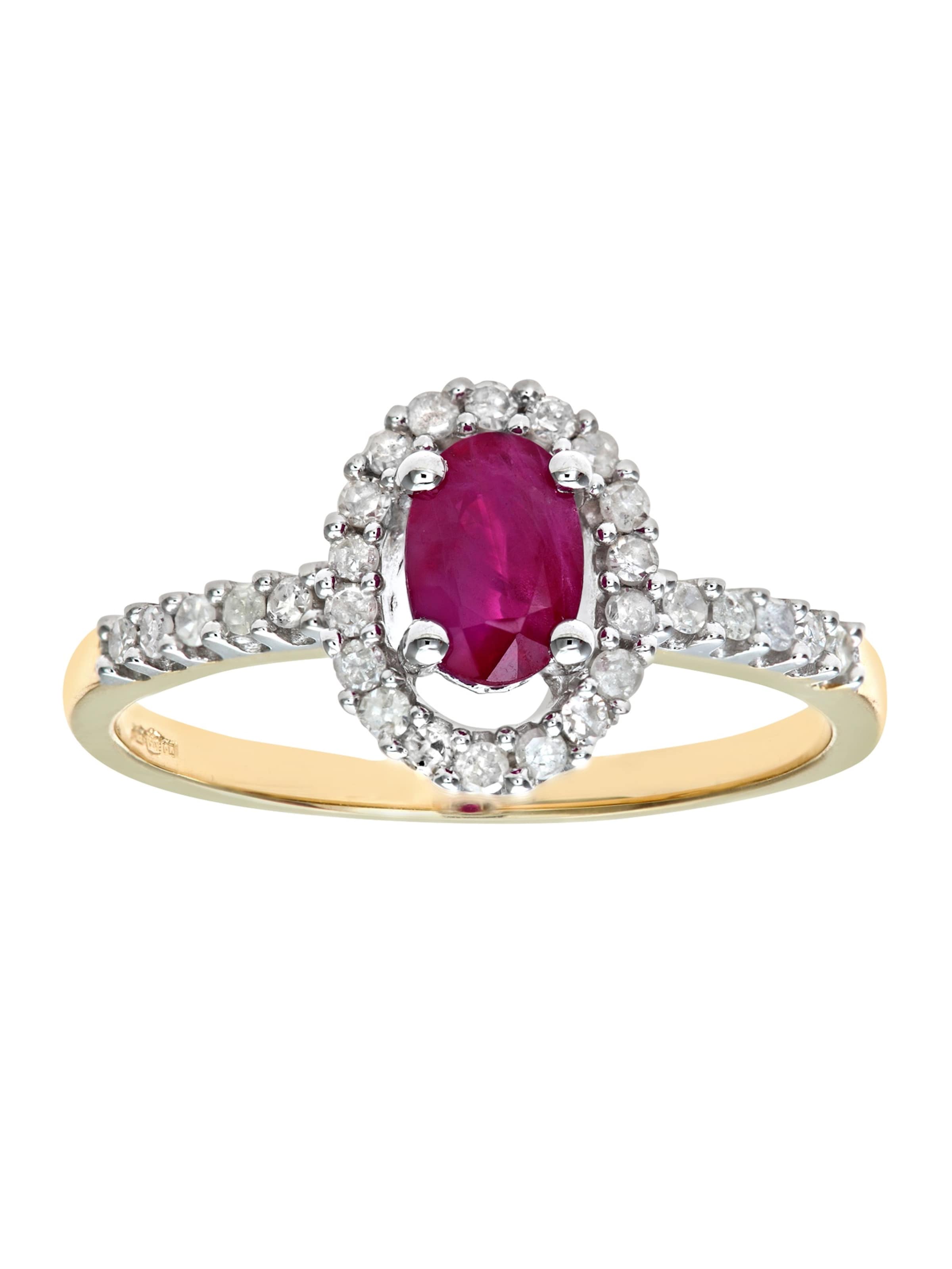 DIAMANT LETERNEL Ring in Gold: front