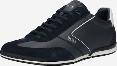 BOSS Casual Schnürschuh 'Saturn' in dunkelblau, Produktansicht