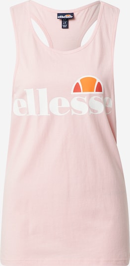 ELLESSE Top 'Abigaille' | oranžna / svetlo roza / rdeča / bela barva, Prikaz izdelka