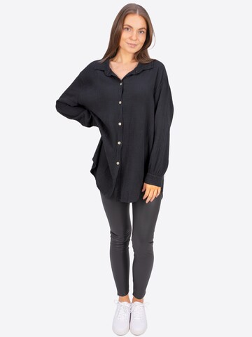 Seasons of April Blouse 'Susie' in Zwart
