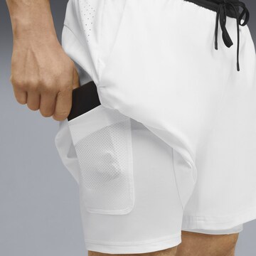 PUMA Regular Sporthose in Weiß