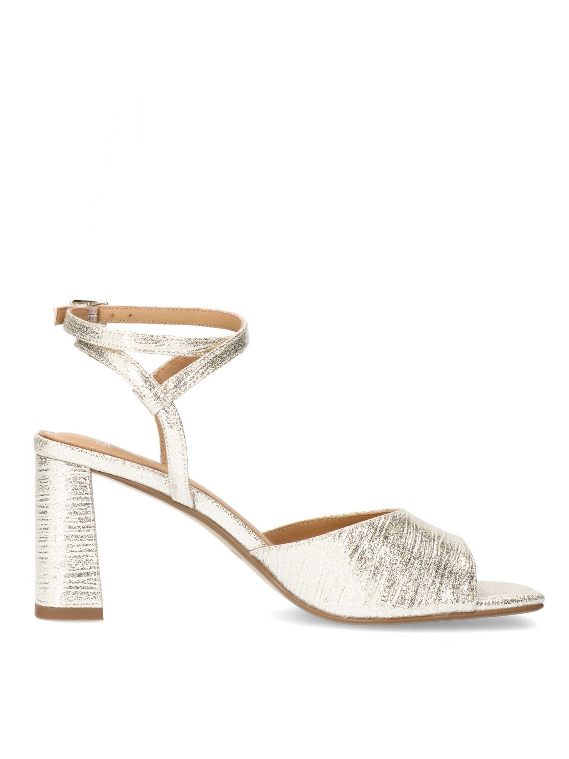 MANFIELD Sandaal in Goud