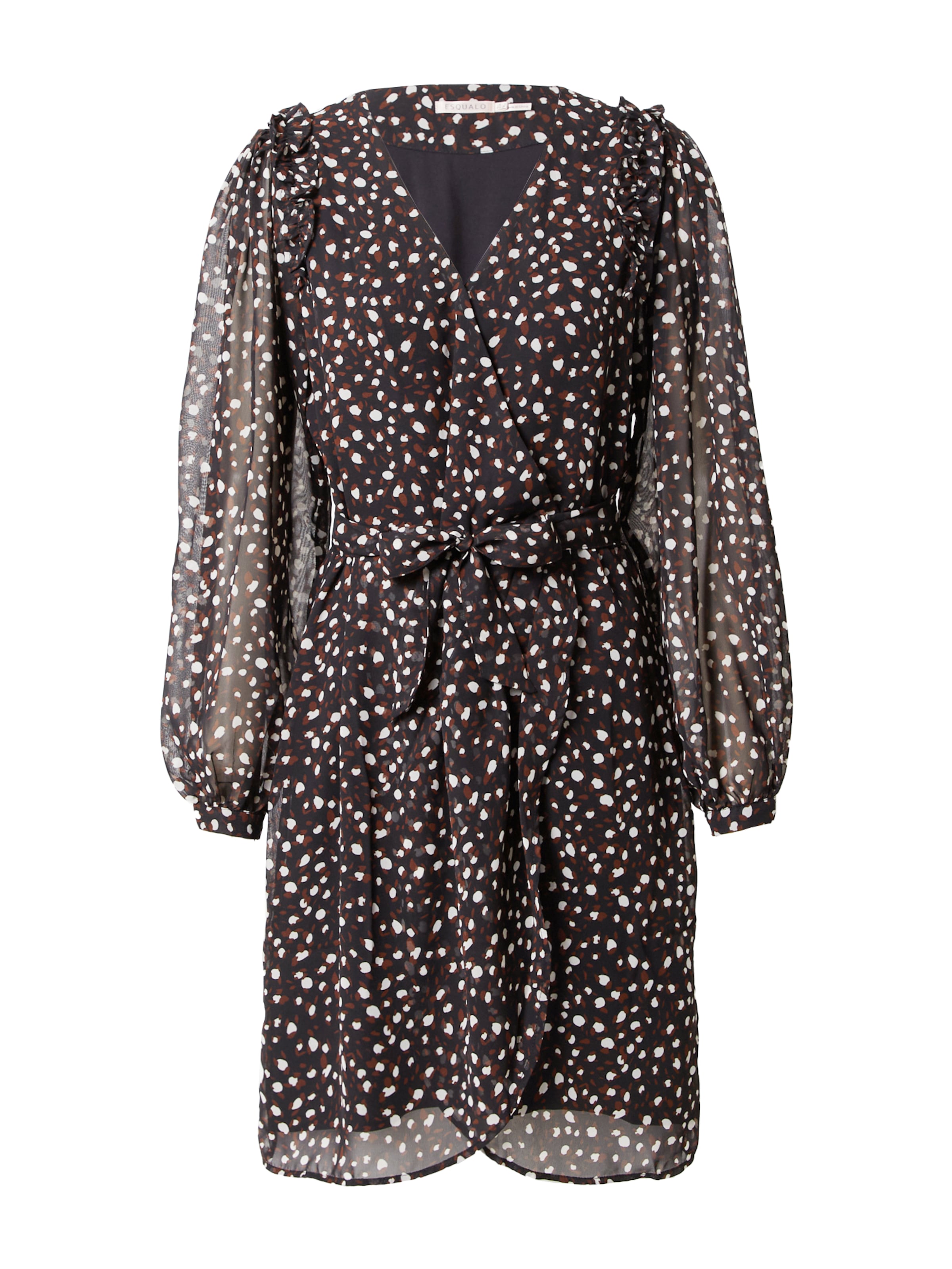 Esqualo Obleka | črna barva: sprednja stran