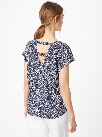 TOM TAILOR DENIM Blouse in Blauw