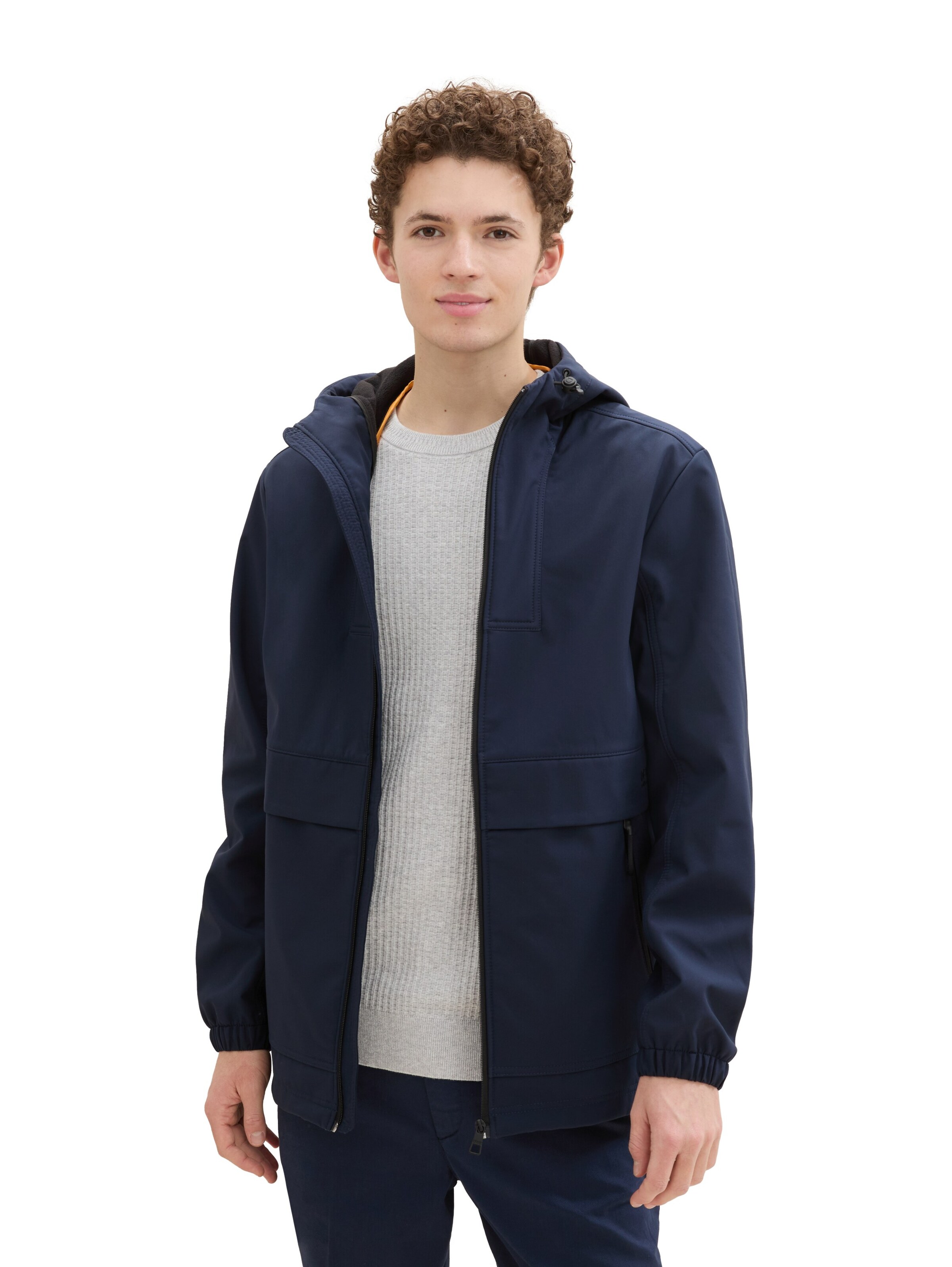 TOM TAILOR DENIM Between-Season Jacket in Blue