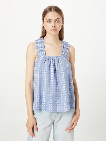 Sofie Schnoor Top 'CAISA' in Blauw: voorkant