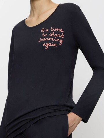 TRIUMPH Pajama ' Basic ' in Black