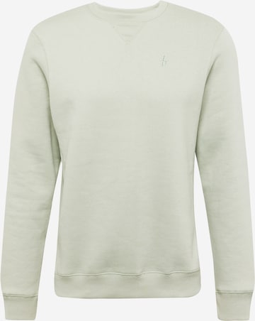 BLEND Sweatshirt in Green: front