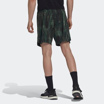 ADIDAS SPORTSWEAR Regular Sportbroek 'Workout Dye' in Groen