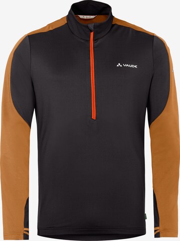 VAUDE Sportpullover 'Livigno' in Schwarz: predná strana