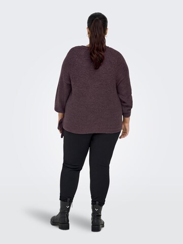 ONLY Carmakoma Pullover in Braun