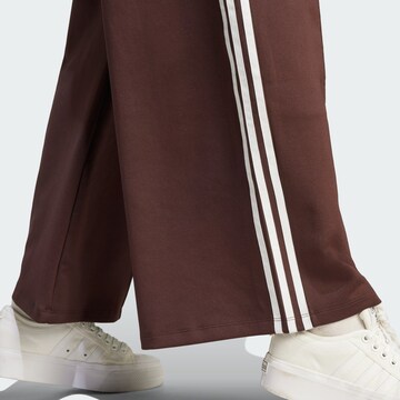 ADIDAS ORIGINALS Wide Leg Hose 'Adicolor Classics' in Braun
