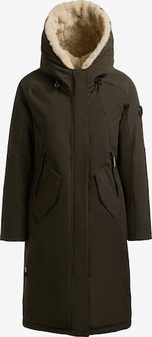 khujo Winterparka 'Ciela' in Groen: voorkant