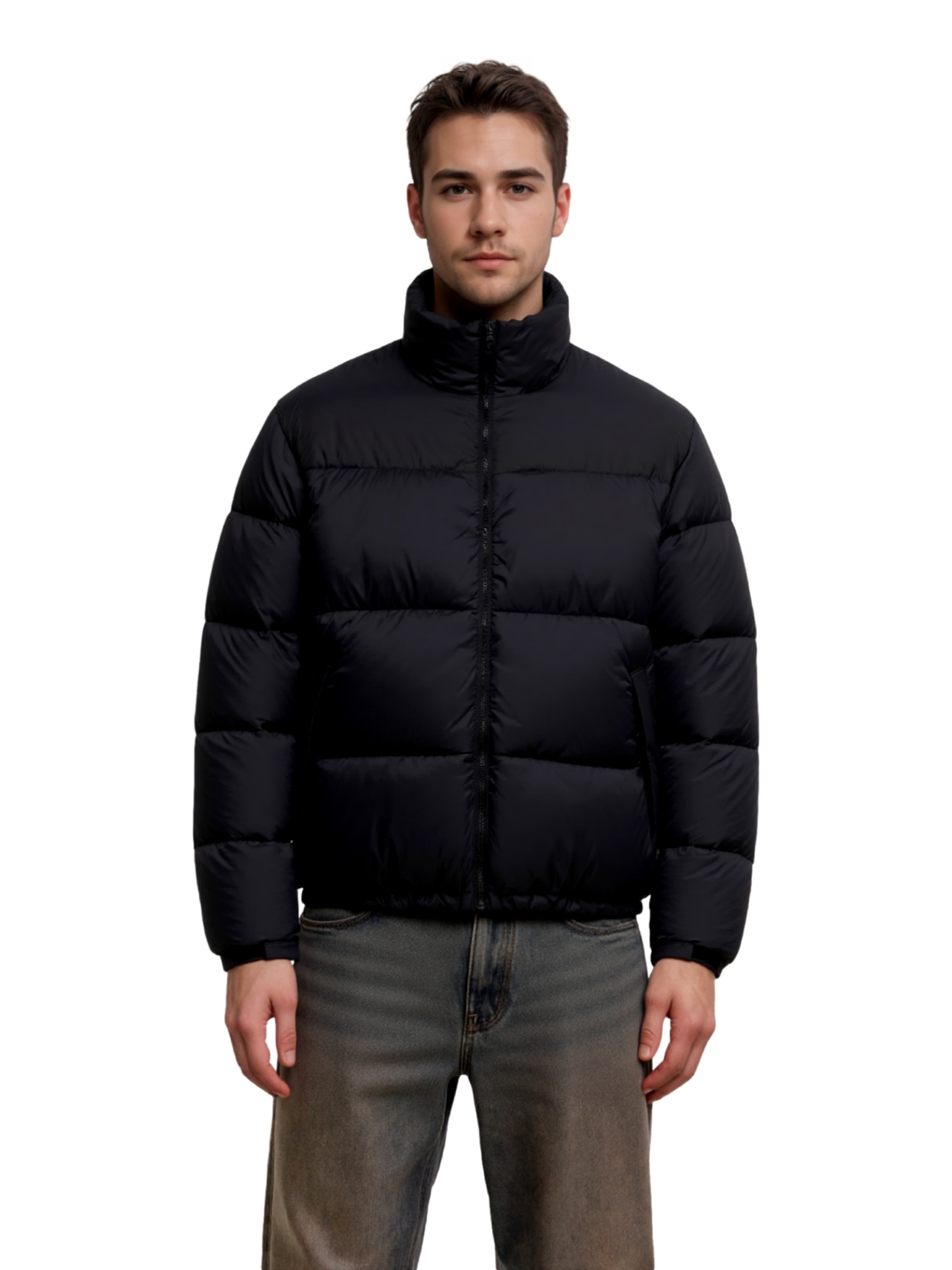 Only & Sons Winter jacket 'ONSMaverick' in Black: front