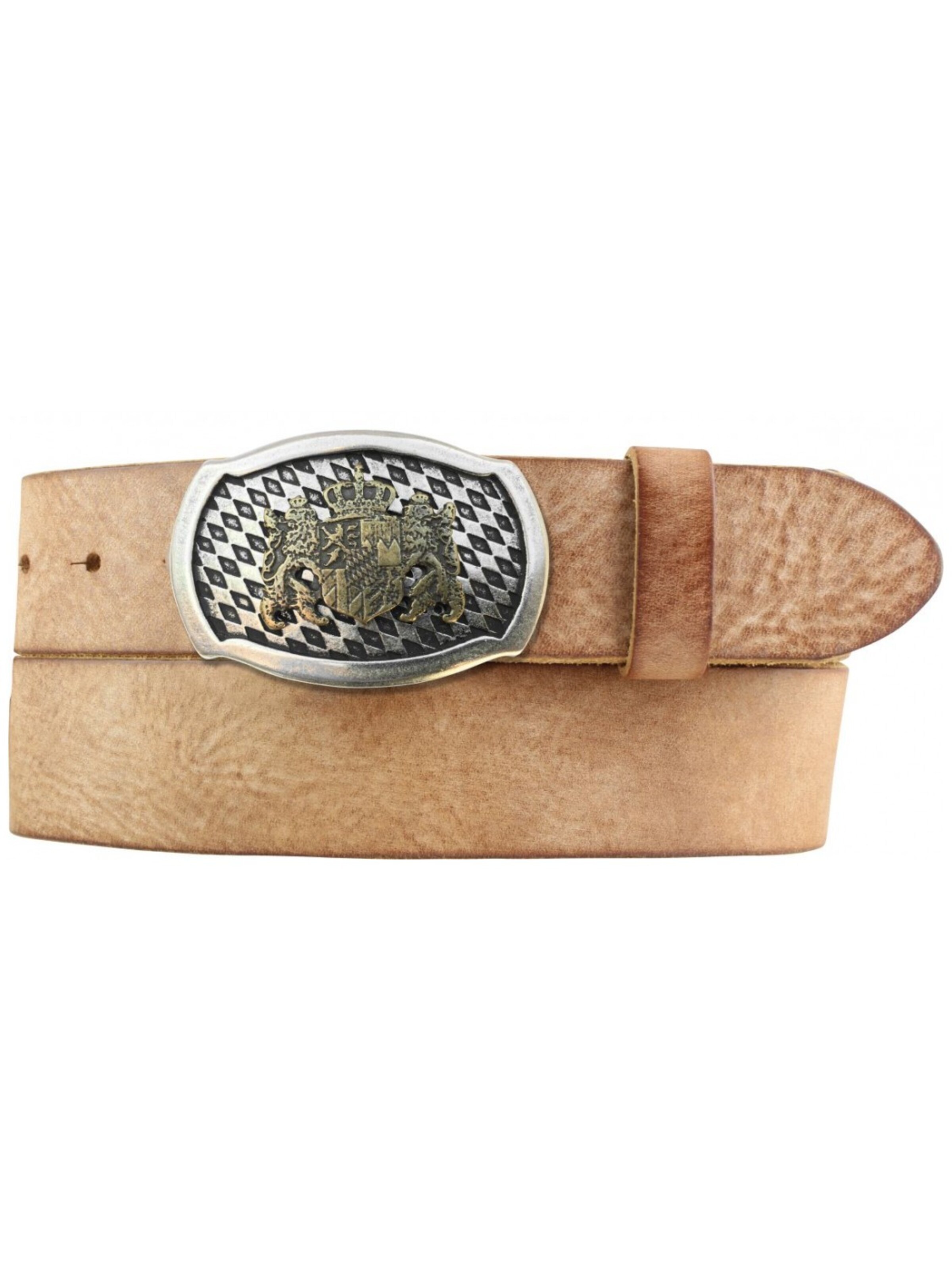 BELTINGER Gürtel 'Pisao'‌‌‌ in Beige: Vorderseite