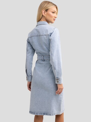 BIG STAR Blousejurk 'Laylana' in Blauw