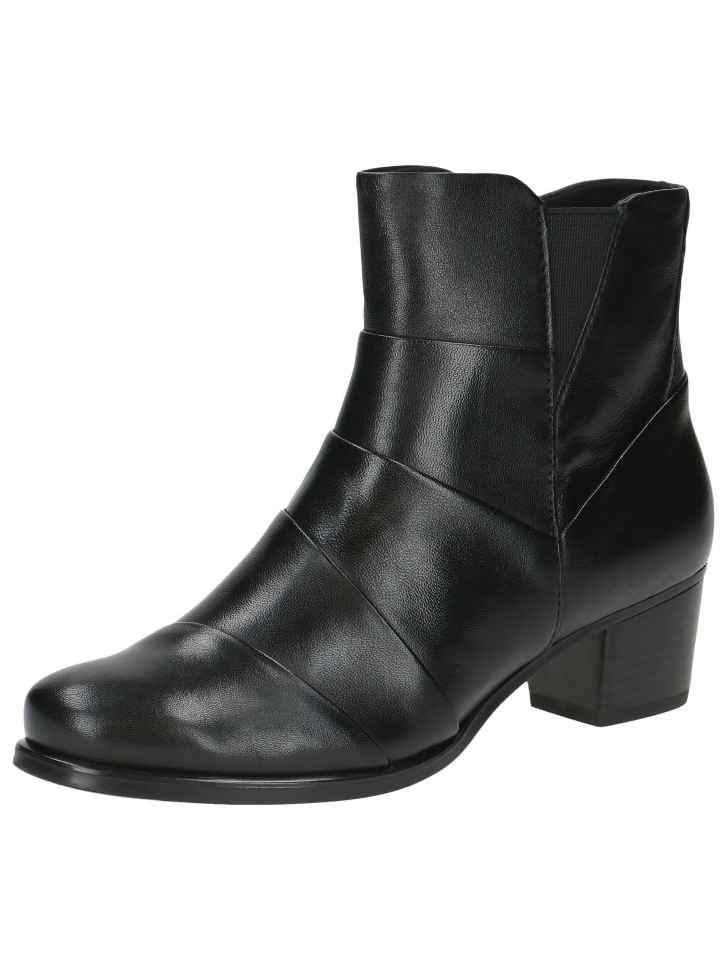 Ankle boots di CAPRICE in nero: frontale