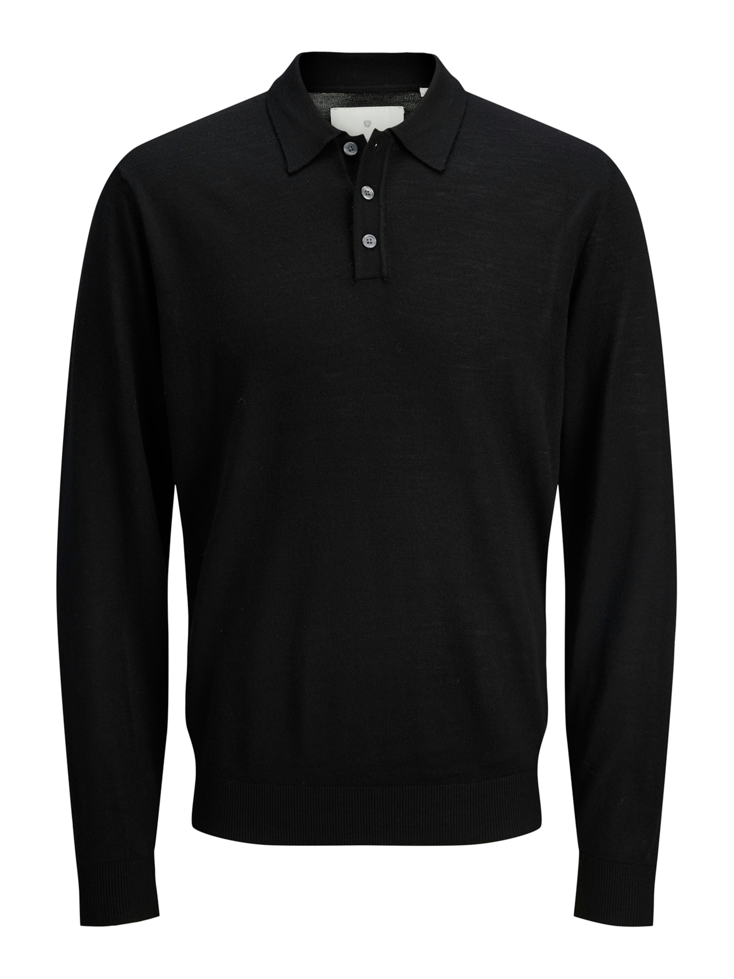 Jack & Jones Premium Pullover in Schwarz: Vorderseite